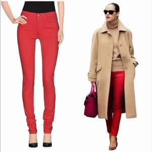 Joe’s Jeans Red Skinny Jeans Sz 30